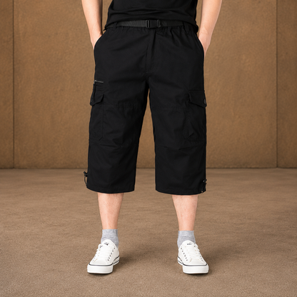 Cargo Capri  Shorts