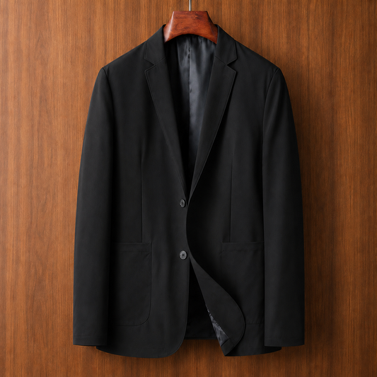 Casual Notch Lapel Blazer