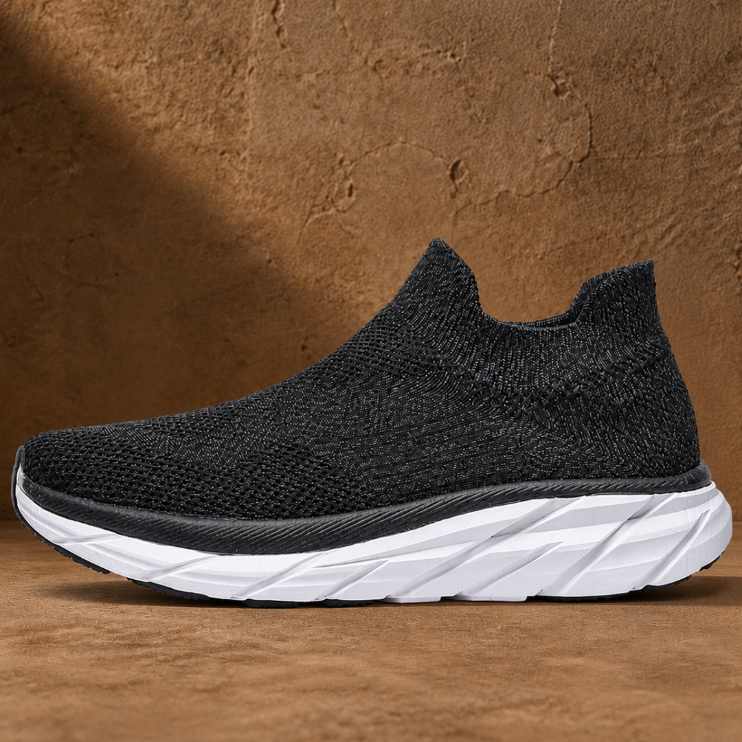 Cushioned Knit Slip-Ons