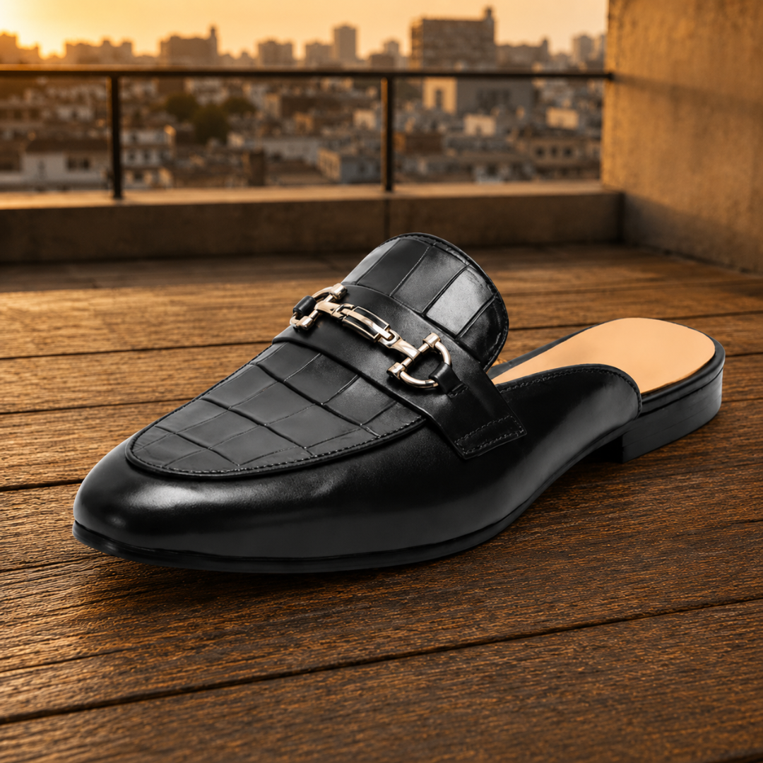 Classic Leather Mules