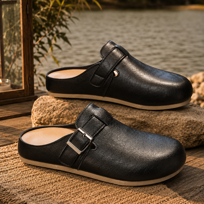 Classic Buckle Clogs