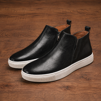 Signature Leather Sneaker Boots