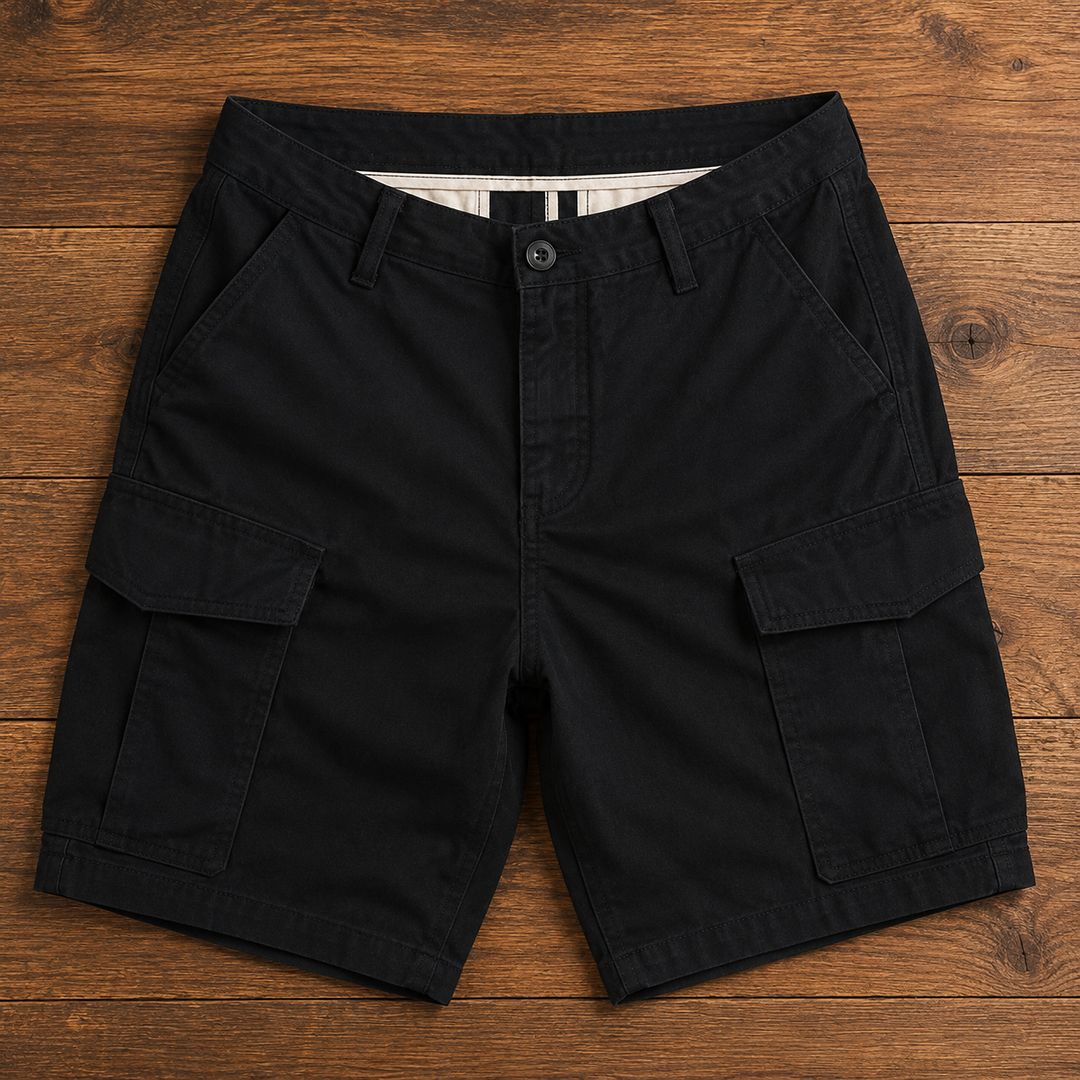 Multi Pocket Cargo Shorts