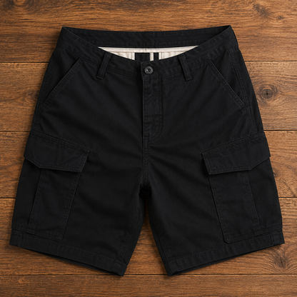 Multi Pocket Cargo Shorts