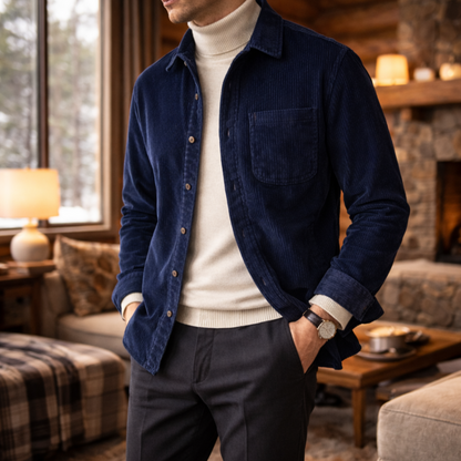 Corduroy Long Sleeve Shirt