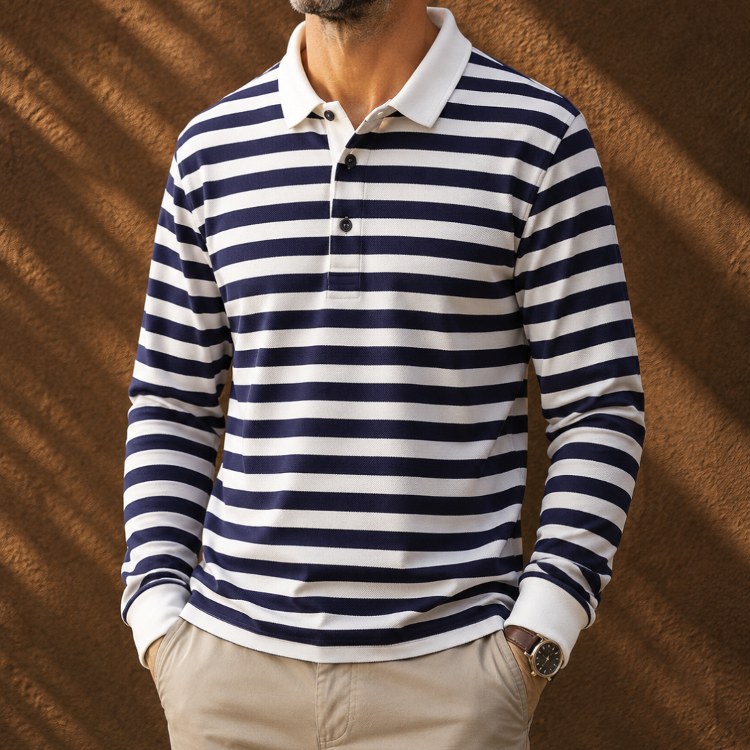 Striped Polo Shirt