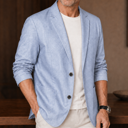 High-End Linen Blazer