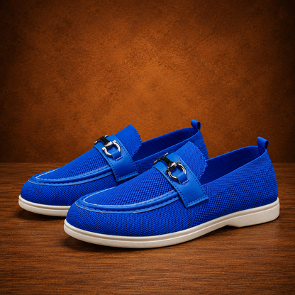 Classic Breathable Knit Loafers