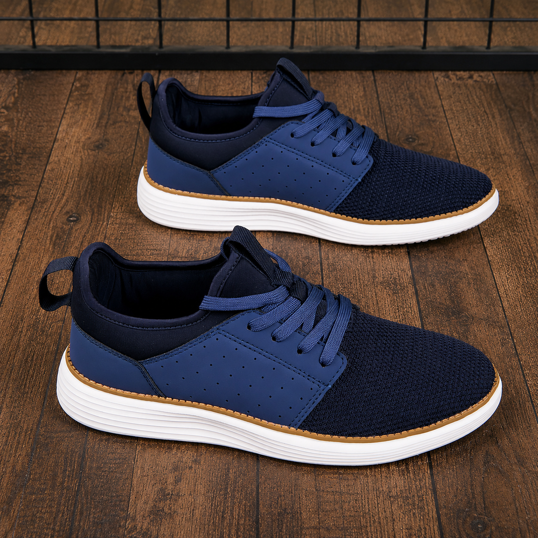 Cushioned Mesh Casual Sneakers