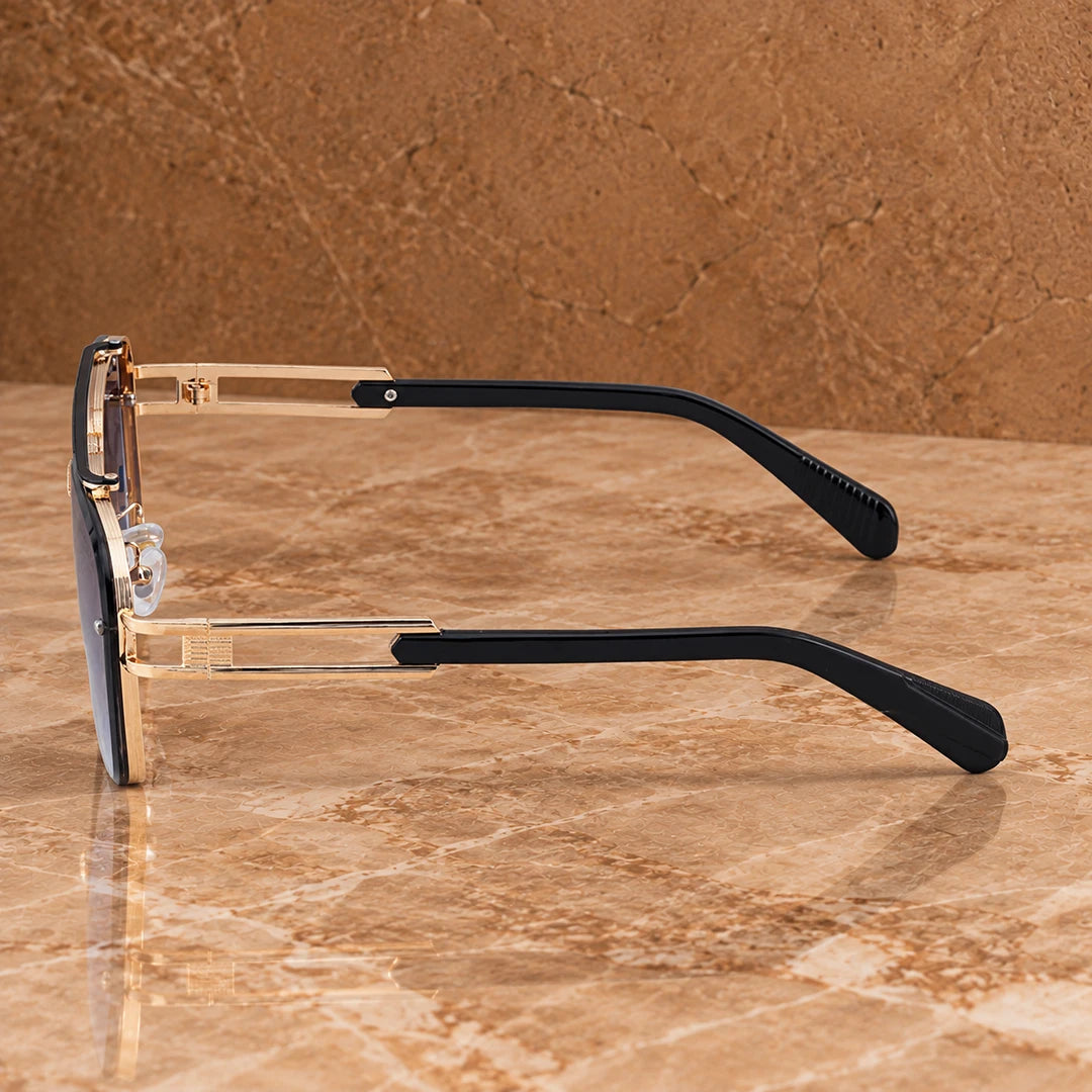 Bold Square Frame Sunglasses