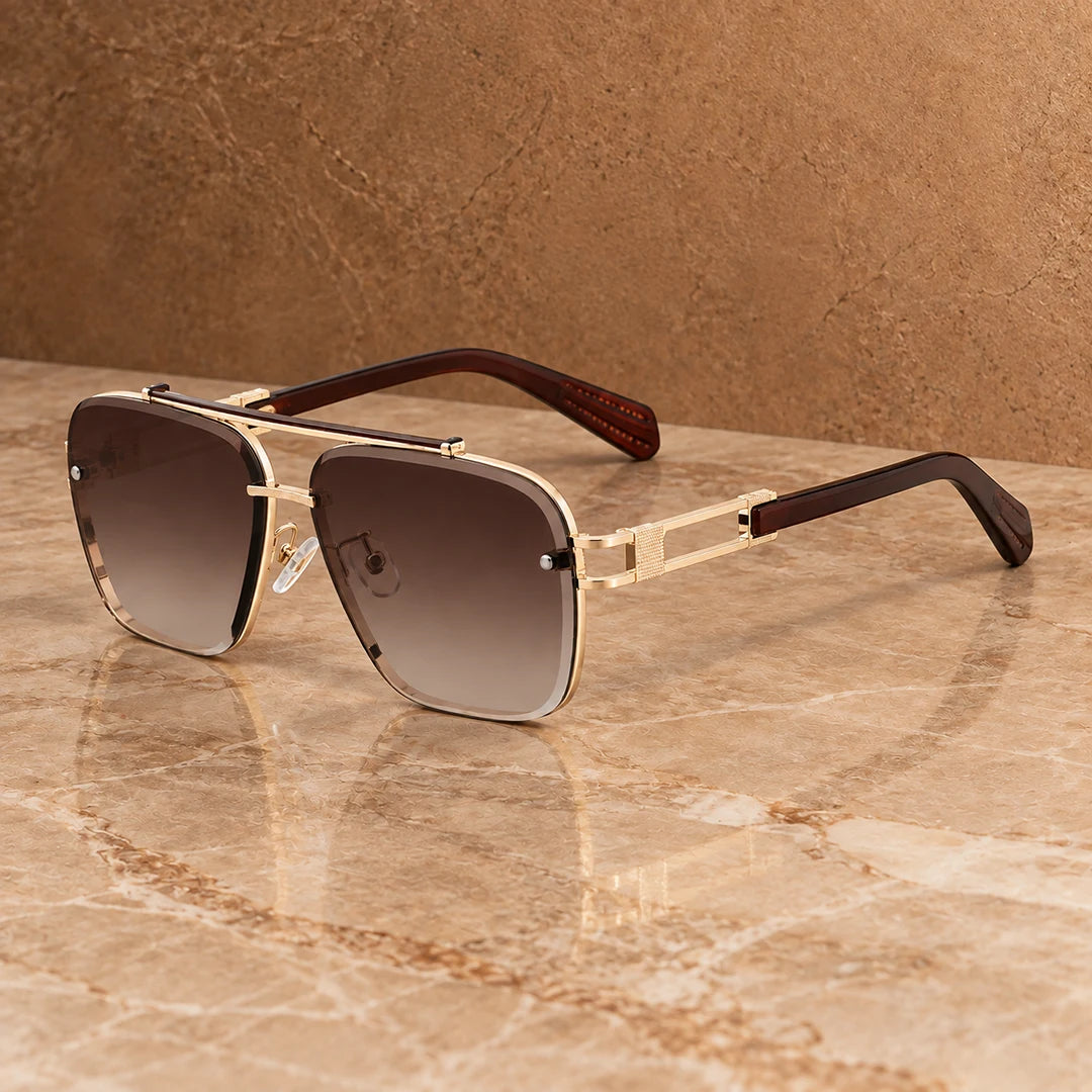 Bold Square Frame Sunglasses