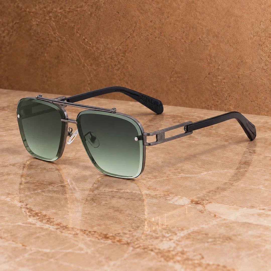 Bold Square Frame Sunglasses