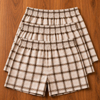 Plaid Boxer Shorts