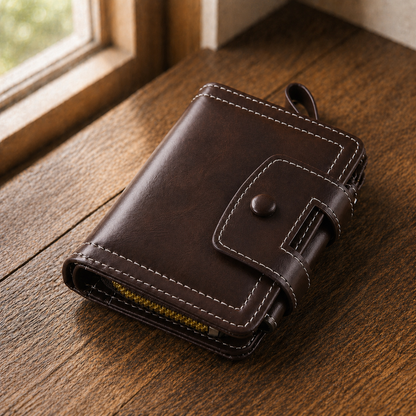Leather Card Wallet