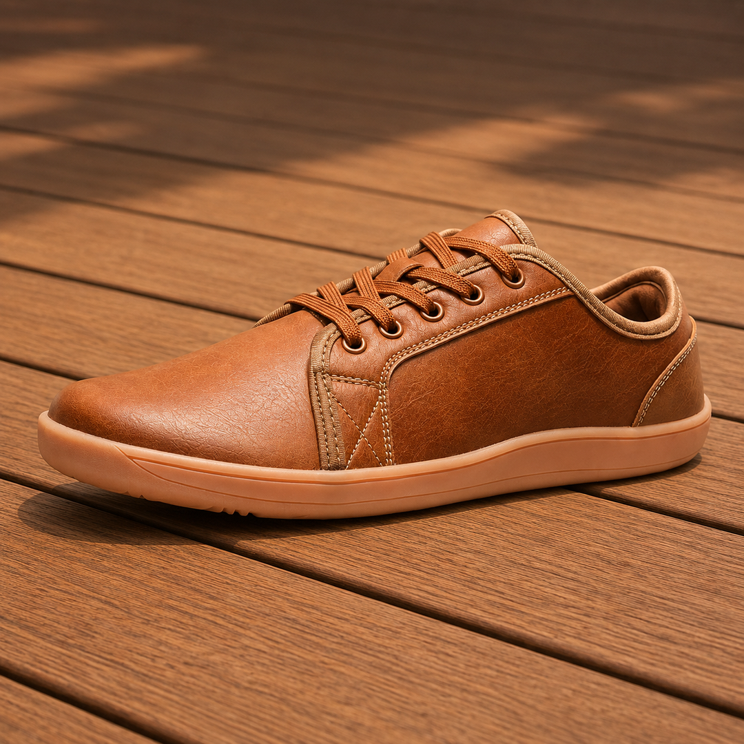 Low-Top Leather Sneakers