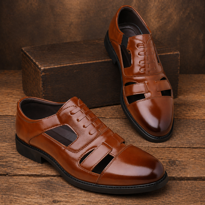Breathable Leather Sandals