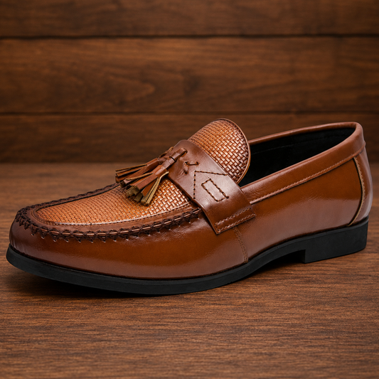 Polished Tassel Loafers
