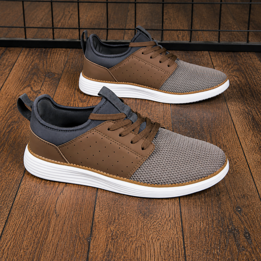 Cushioned Mesh Casual Sneakers