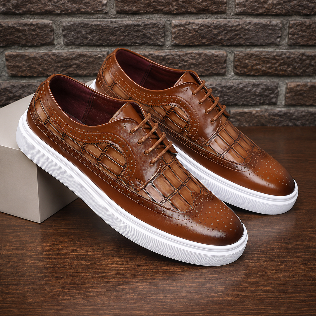 Wingtip Casual Sneakers