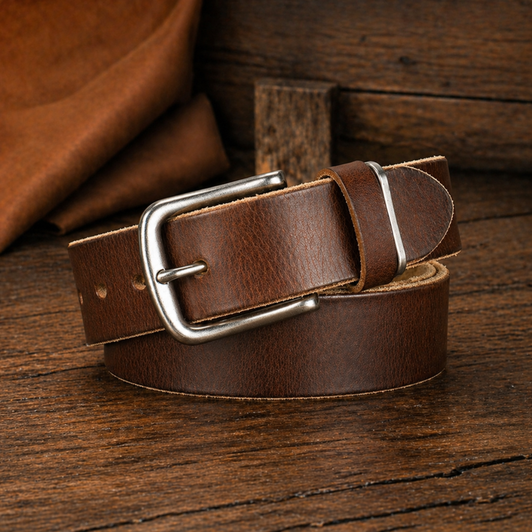 Authentic Cowhide Belt