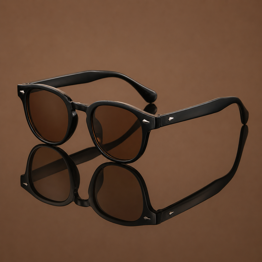 Classic Round Frame Sunglasses