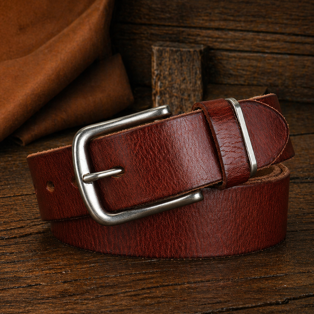 Authentic Cowhide Belt