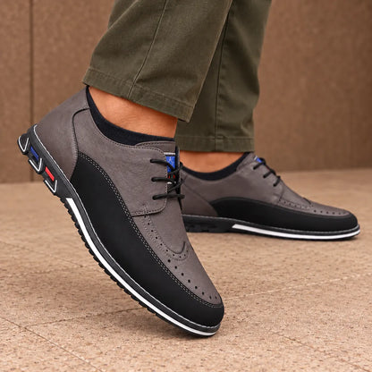 Casual Brogue Derby Shoes