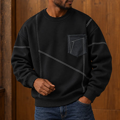 Casual Crewneck Sweatshirt