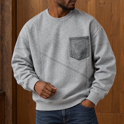 Casual Crewneck Sweatshirt