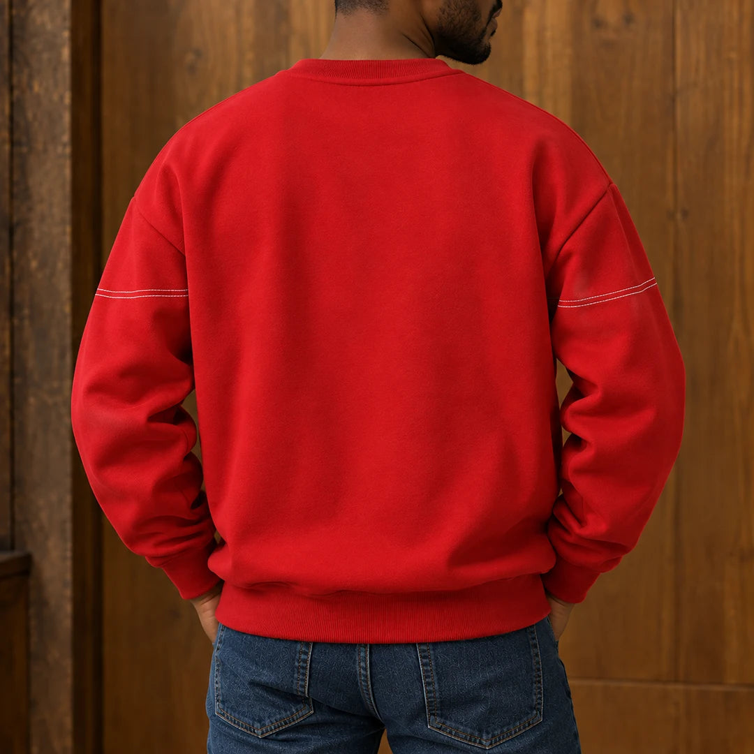 Casual Crewneck Sweatshirt