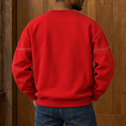 Casual Crewneck Sweatshirt