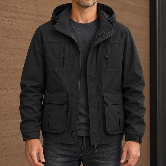 Casual Hooded Utility Jacket