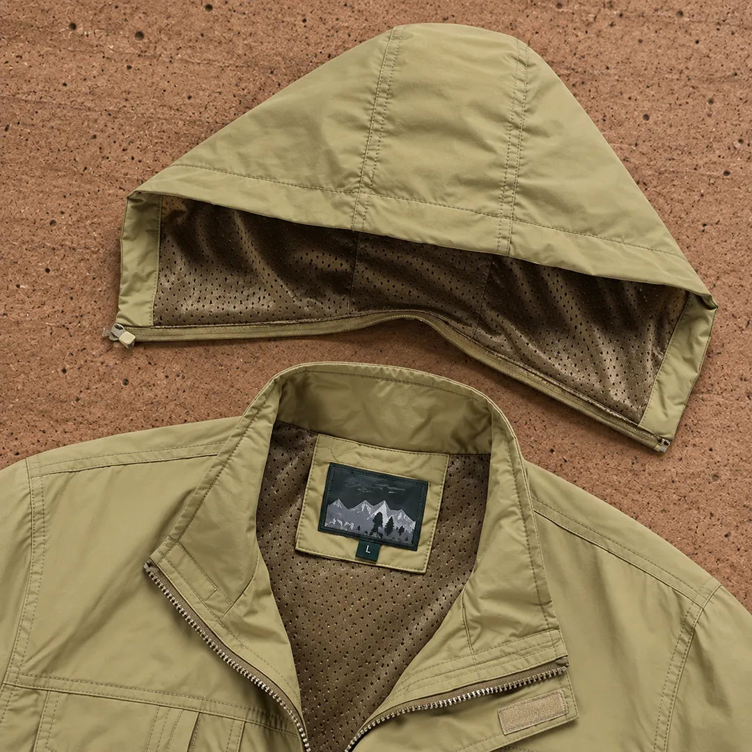 Casual Hooded Utility Jacket