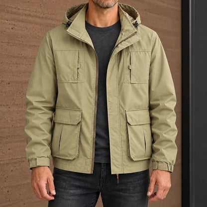 Casual Hooded Utility Jacket