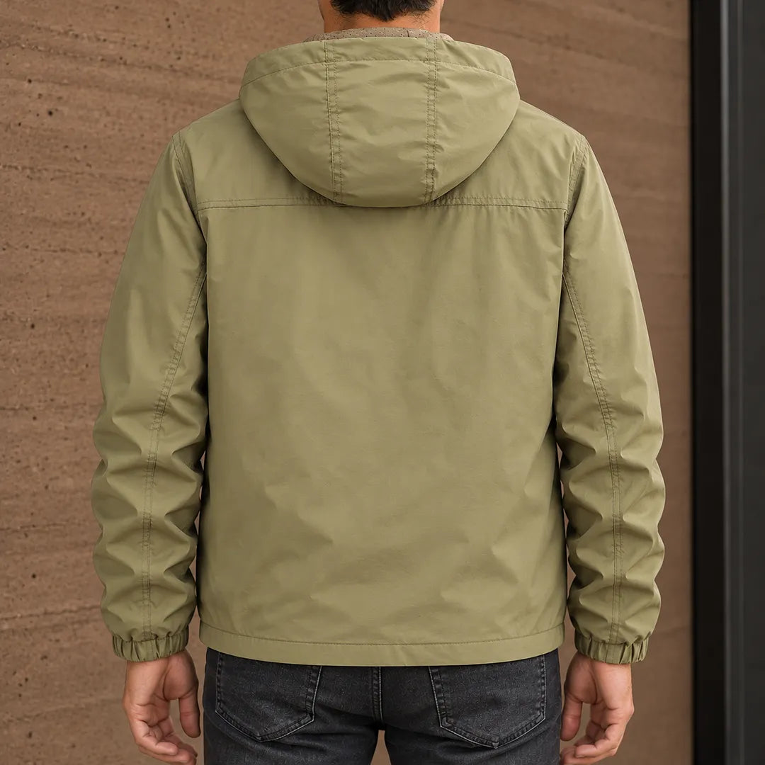 Casual Hooded Utility Jacket