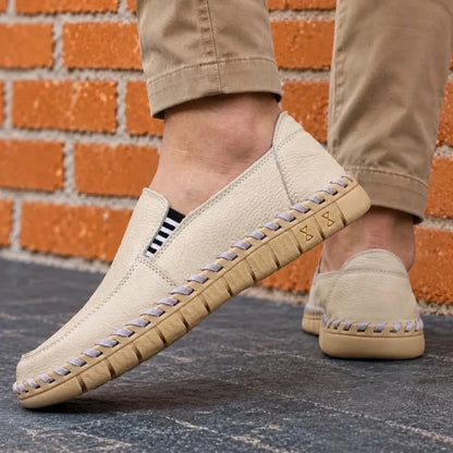 Casual Stitch Slip-On Shoes