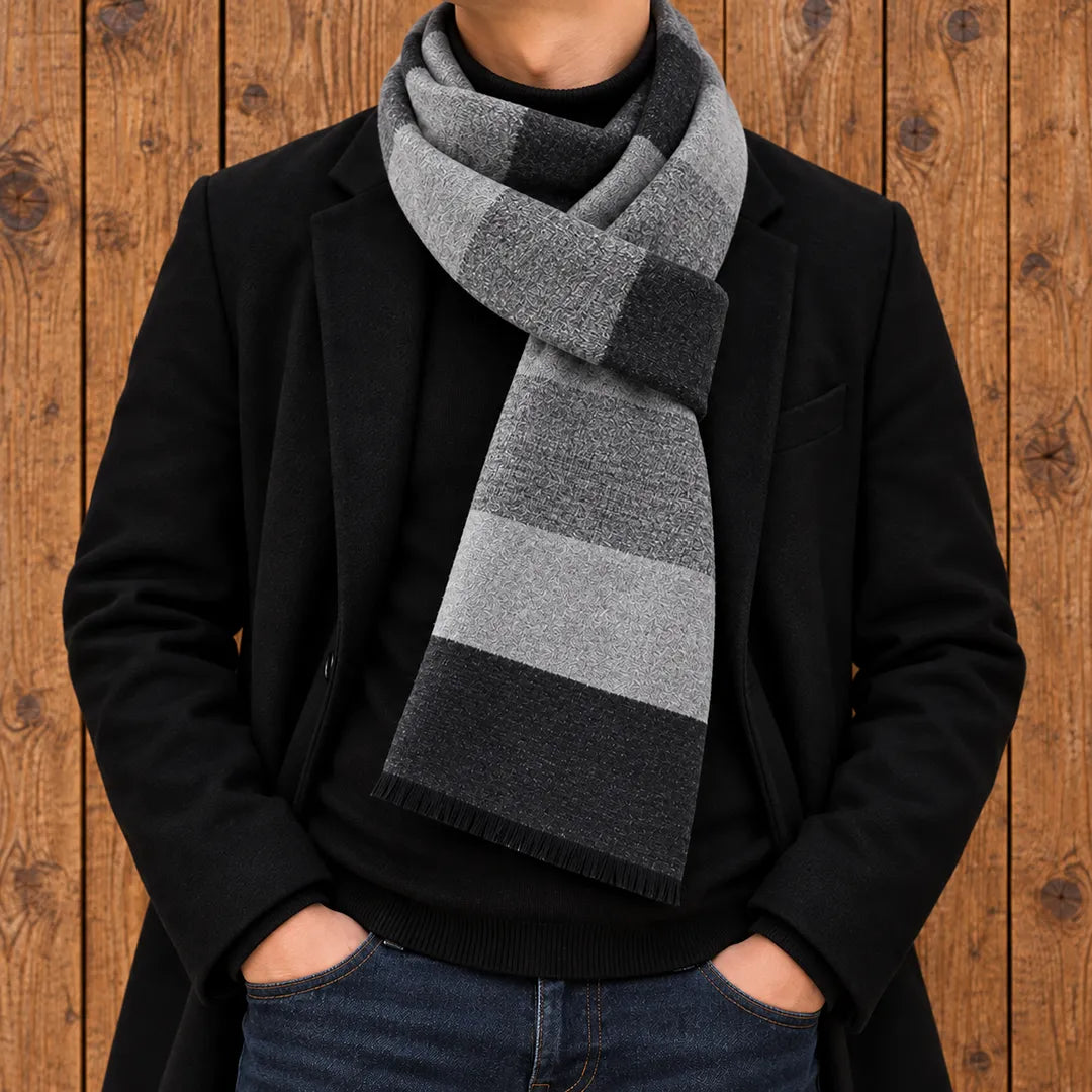 Casual Striped Scarf