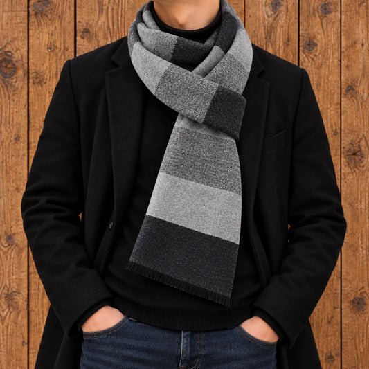 Casual Striped Scarf