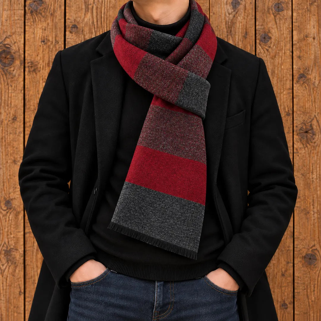 Casual Striped Scarf