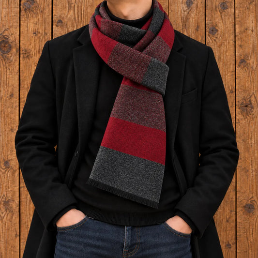 Casual Striped Scarf