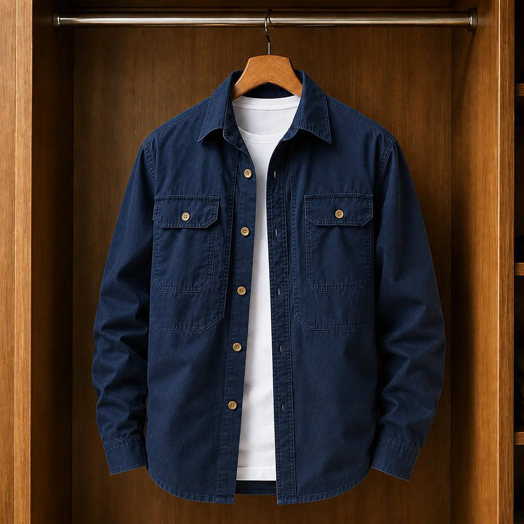 Casual Utility Overshirt