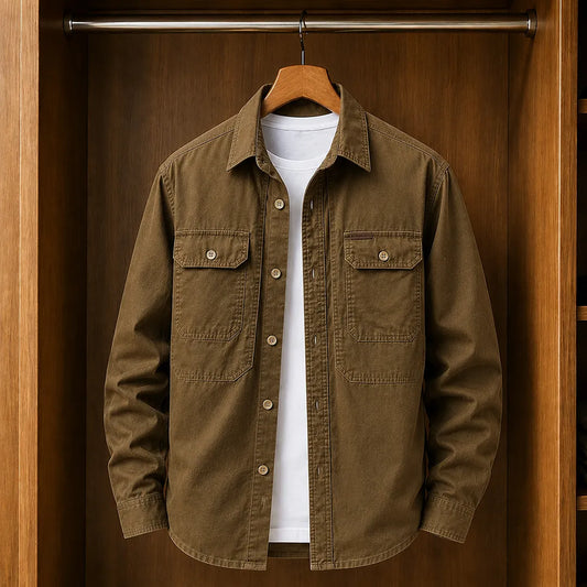 Casual Utility Overshirt