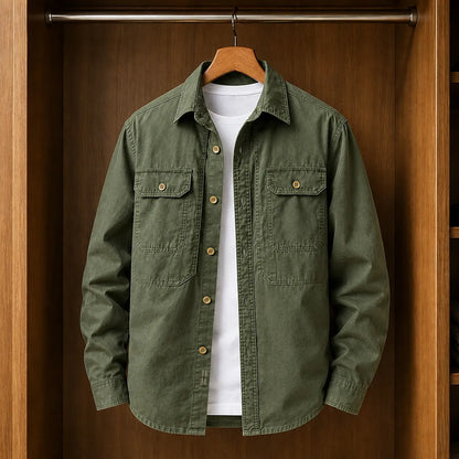 Casual Utility Overshirt