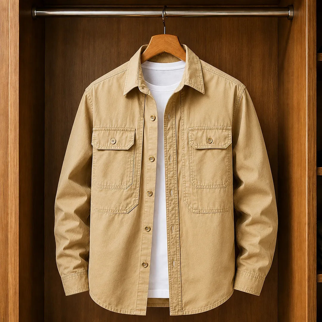 Casual Utility Overshirt