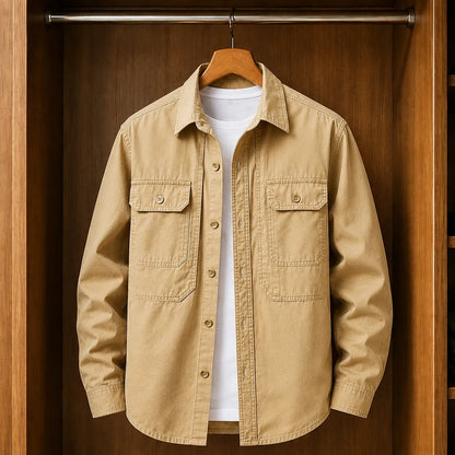 Casual Utility Overshirt