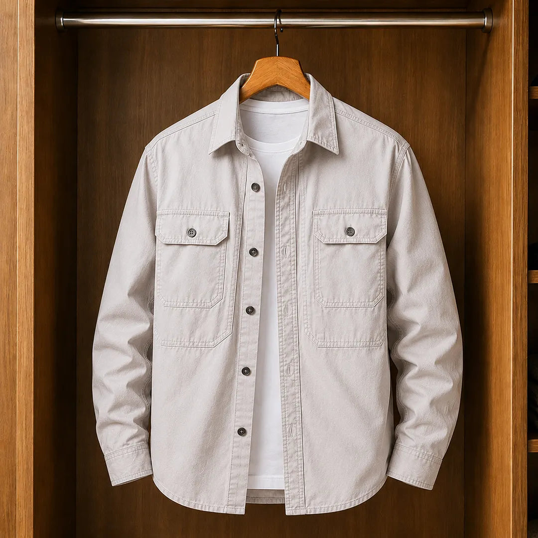 Casual Utility Overshirt