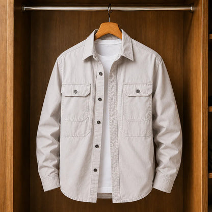 Casual Utility Overshirt