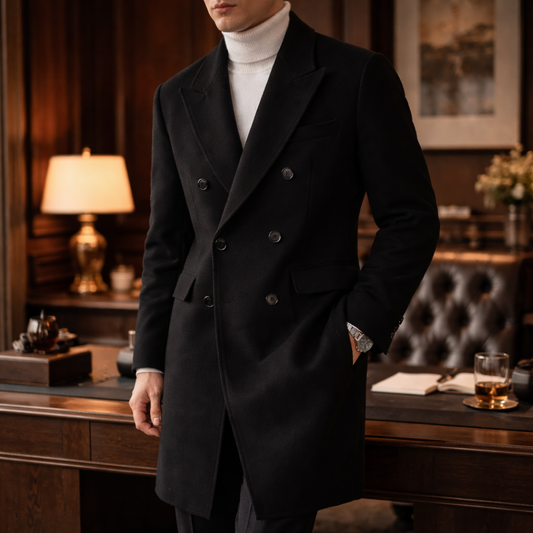 Double-Breasted Overcoat