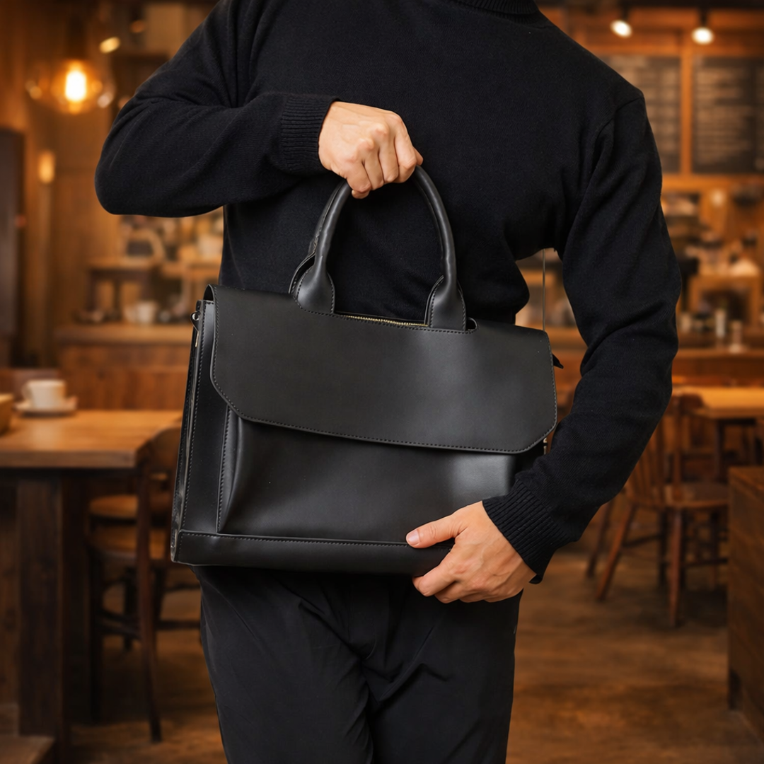 Vintage Leather Briefcase