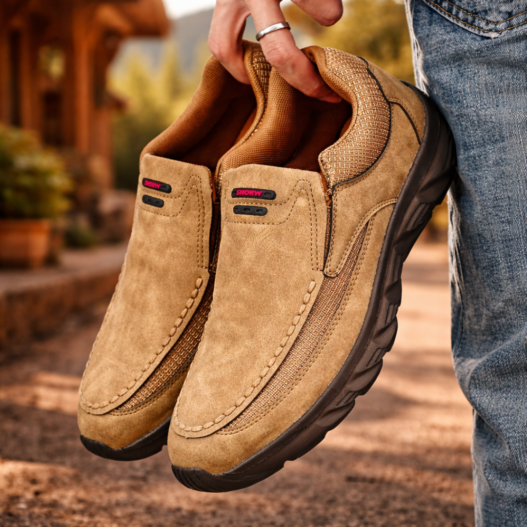 Premium Leather Casual Loafers